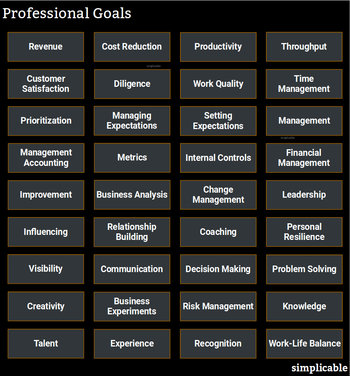 36 Examples of Professional Goals
