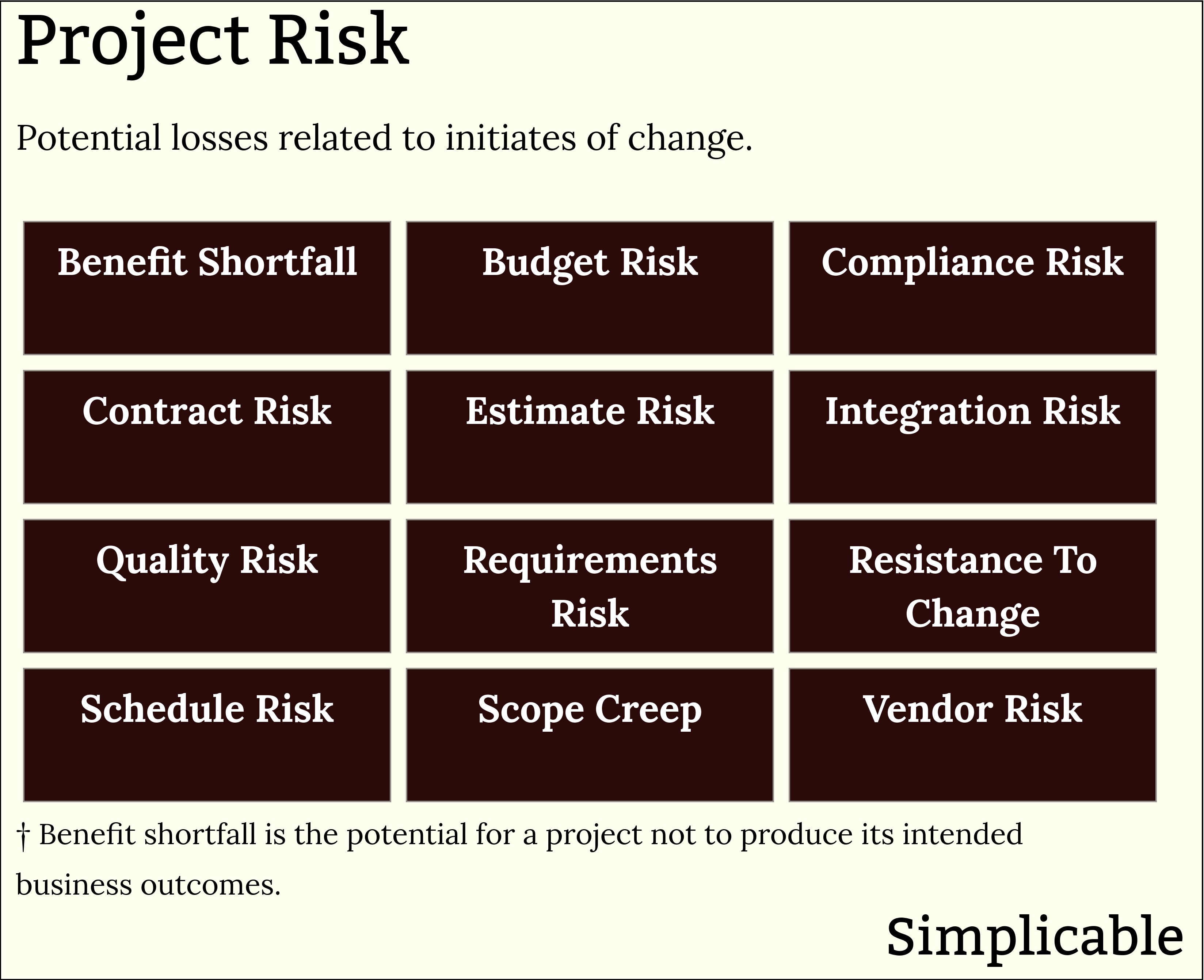 business risk projects