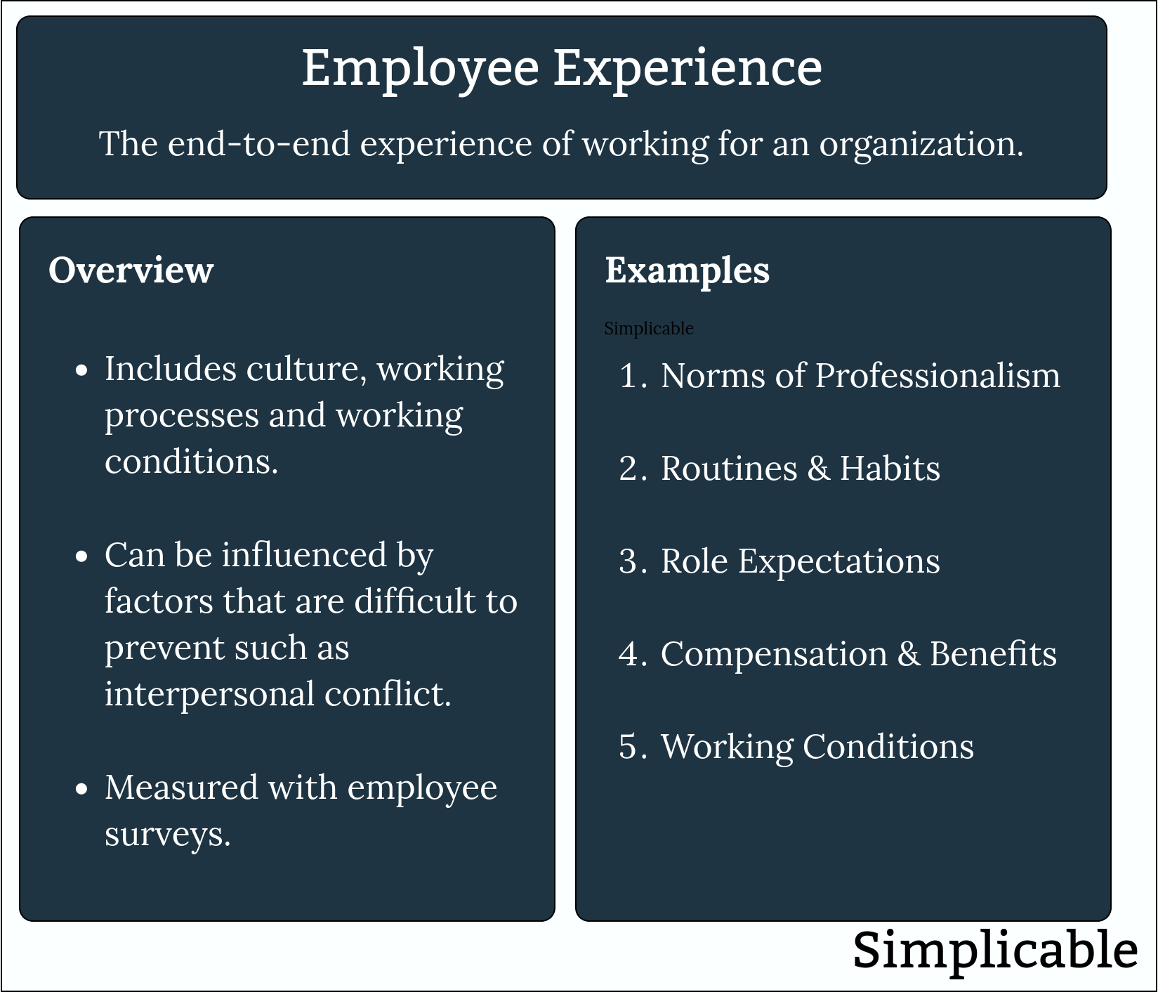 employee experience overview