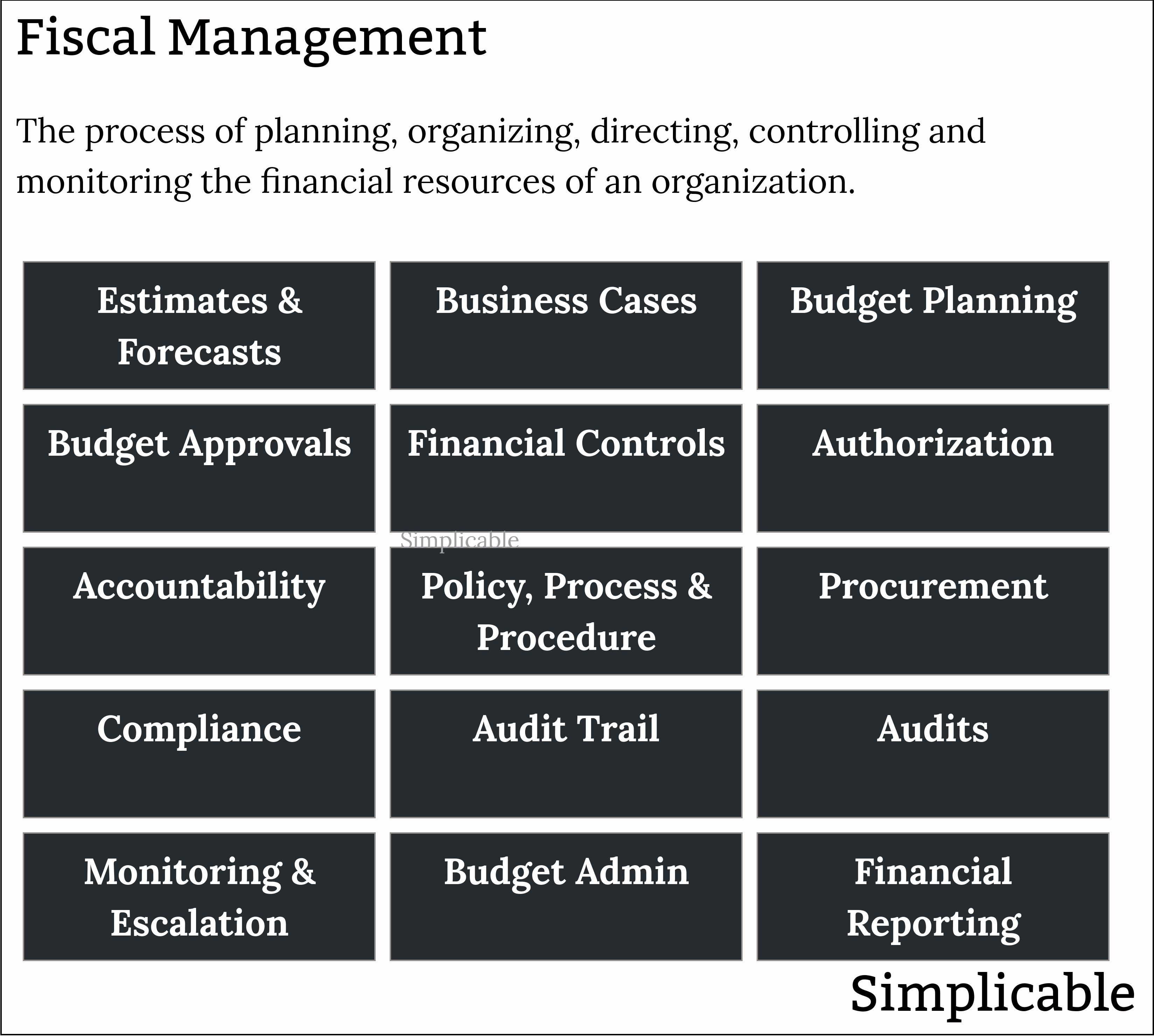examples of fiscal management